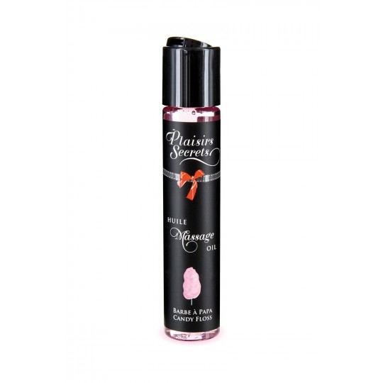 Huile de massage gourmande - Barbe a papa 2